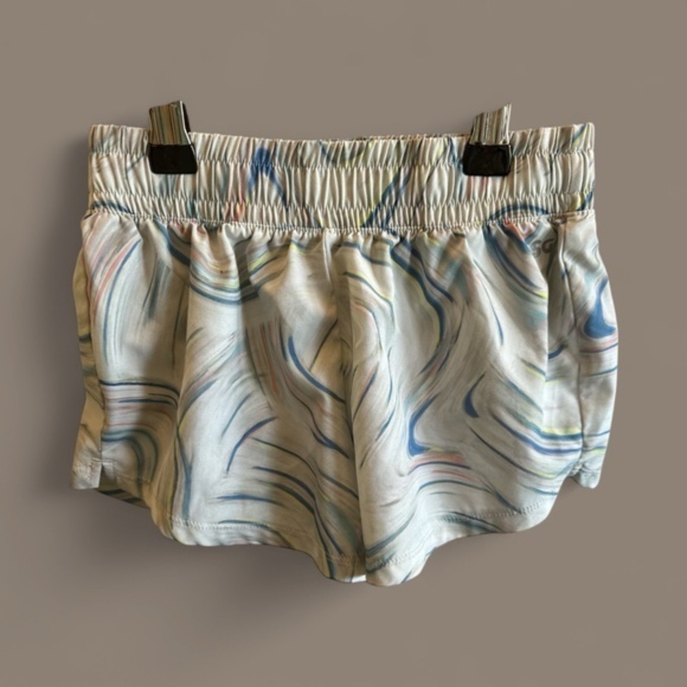 DSG Kids Size 6/7 Multicolor Patterned Shorts Athletic Gym Fitness Bottoms Run